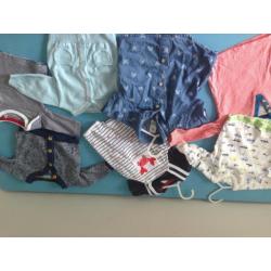 Pakket jongenskleding babykleding maat 44 50 56 62