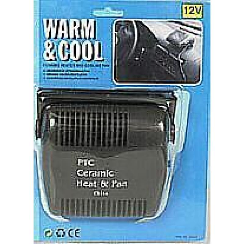 Verwarming/cool/fan keramiek 12v 100w