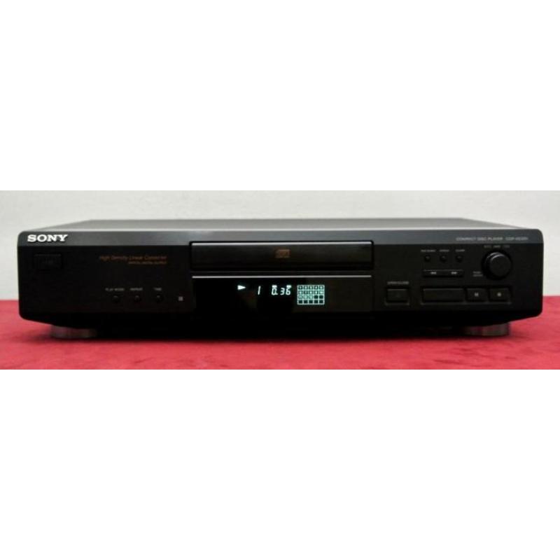 Sony CDP-XE320 CD Speler met Afstandsbediening en Garantie!!