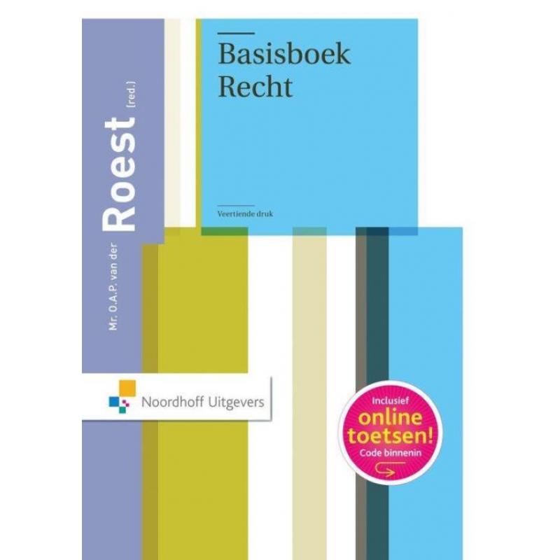 9789001845070 Basisboek Recht