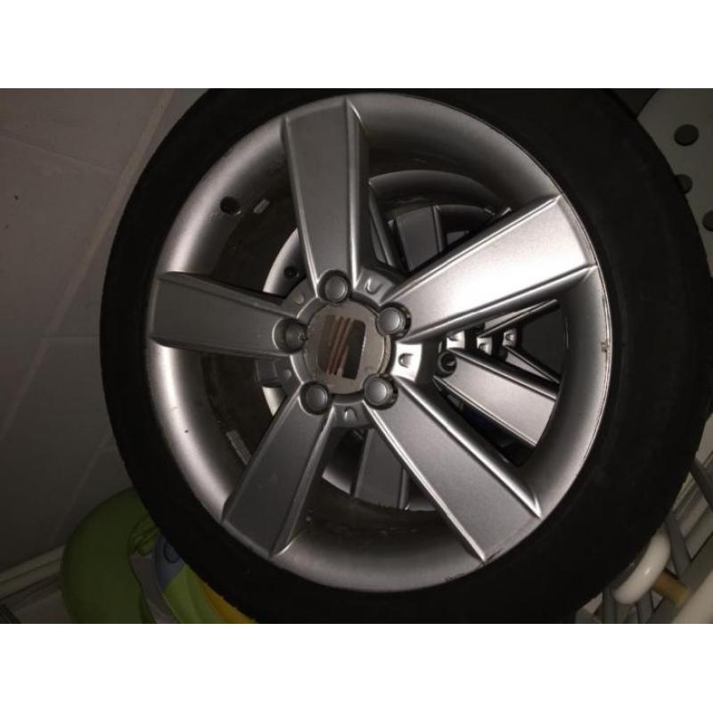 Orig 17" Seat Leon Altea Exeo velgen Continental banden