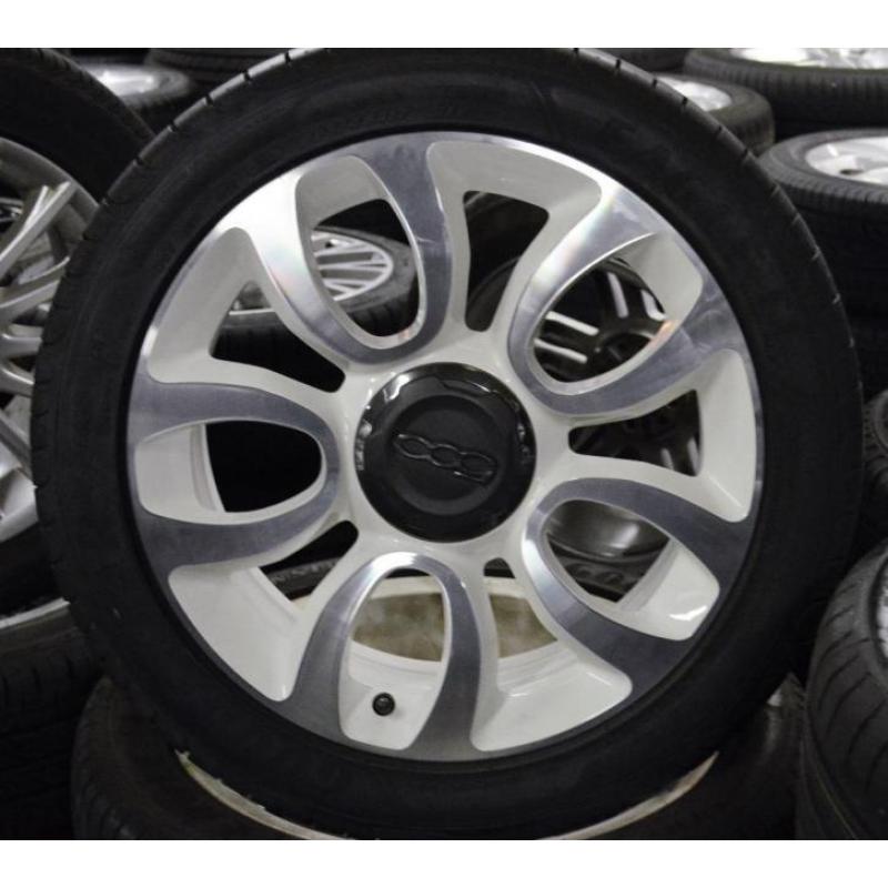 gebruikt originele velgen set 17" Fiat 500L banden 225/45r1