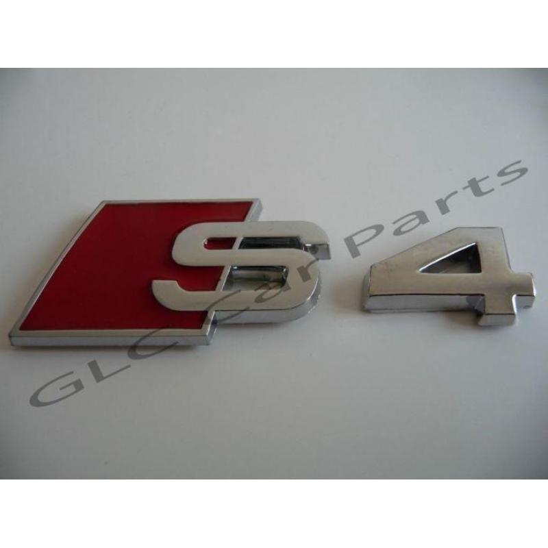 Audi s-line S4 logo / embleem AUDI