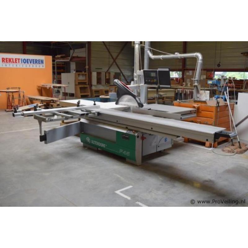 Altendorf F45 formaatzaagtafel bj 2011 bij ProVeiling