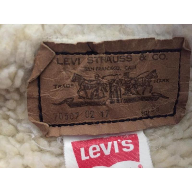 Levi's Sherpa Denim Trucker Jacket
