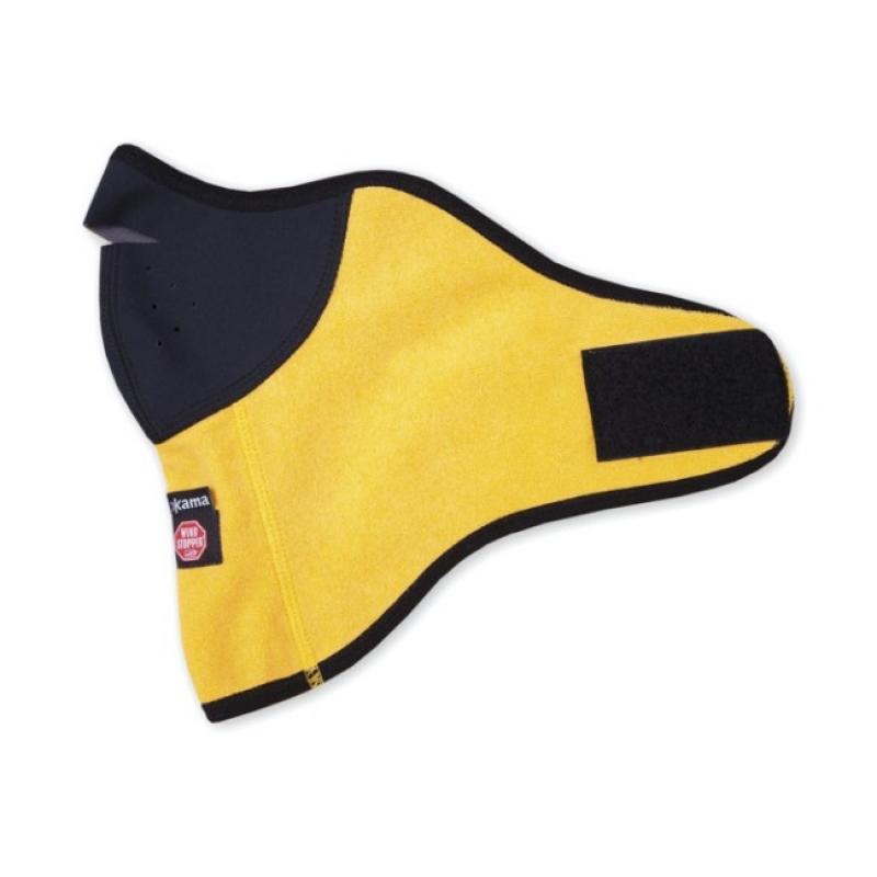 Kama large face mask, windstopper, yellow Kama