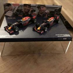 Red Bull Verstappen & Ricciardo Malaysian GP 2016 minichamps