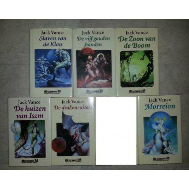 6x Jack Vance - Jubileum editie (HC + omslag)