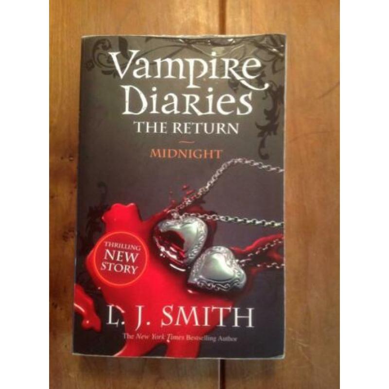 Vampire Diaries van lj Smith. 8 Boeken samen 65 eur.