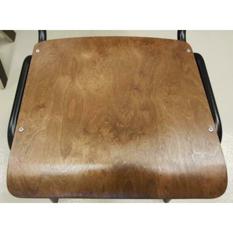 80 x school chair vintage oude schoolstoelen cafe stoel 917