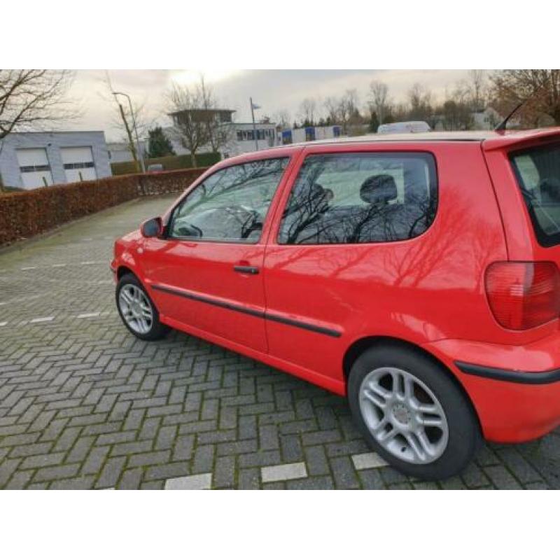 Volkswagen Polo 1.4 44KW 2000 Rood