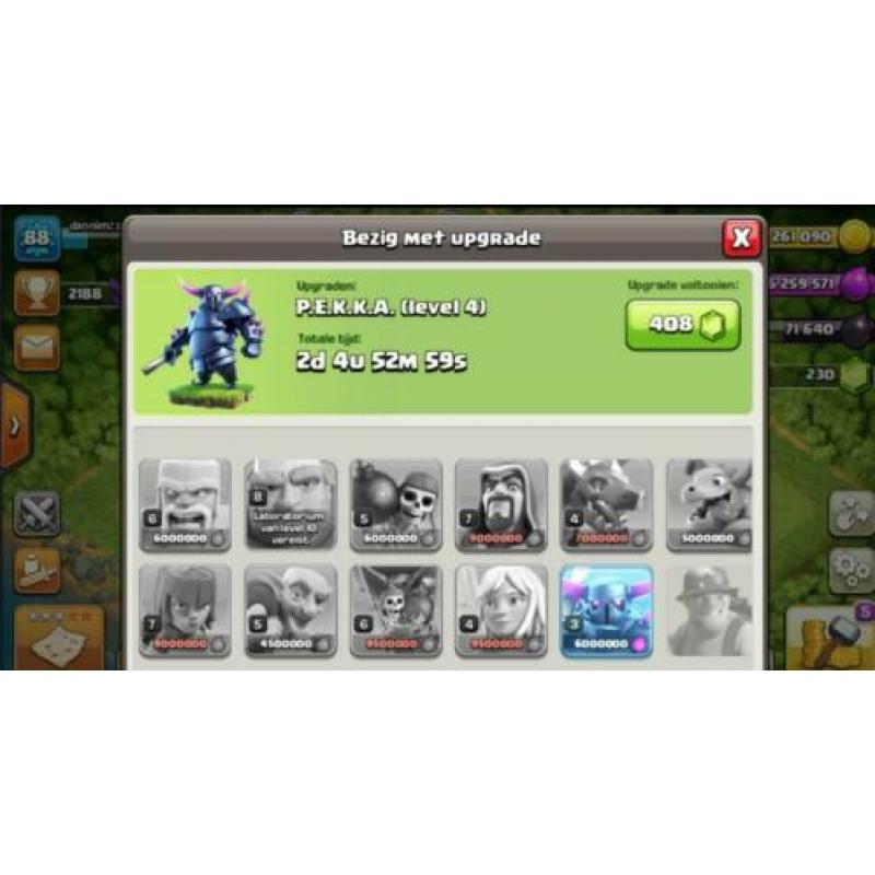 Clash of Clans TH11 koop/ruil