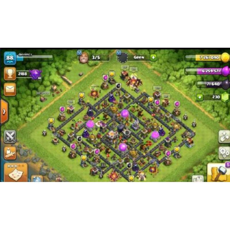 Clash of Clans TH11 koop/ruil