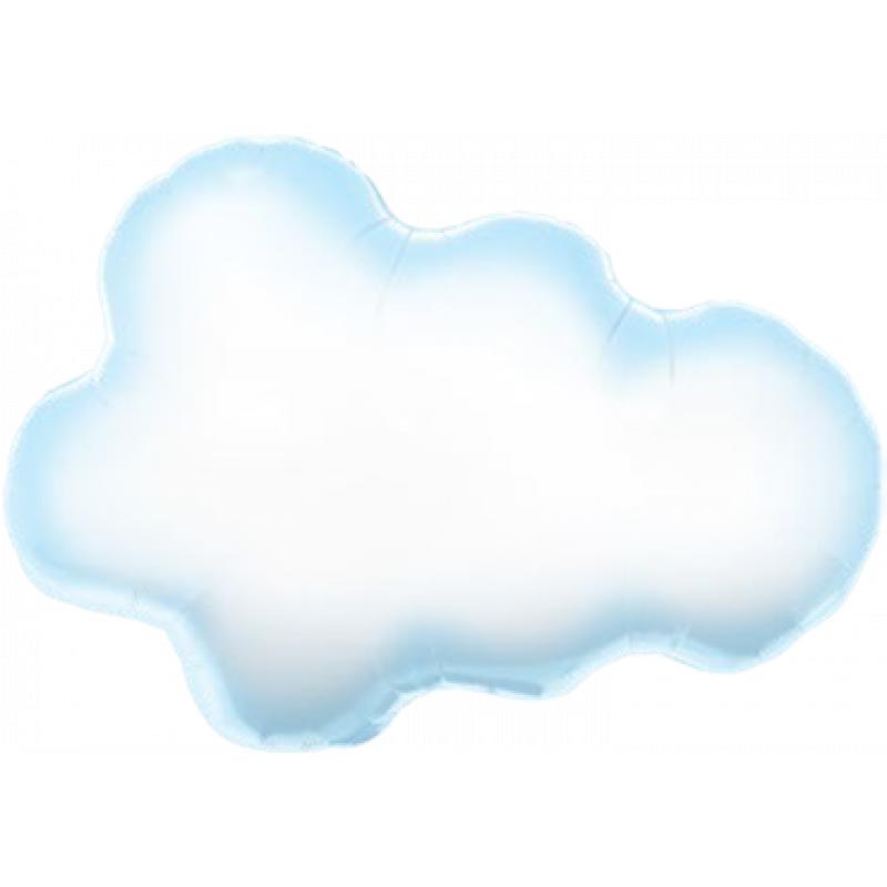 Qualatex Puffy Cloud Foil Shape 30in 76cm