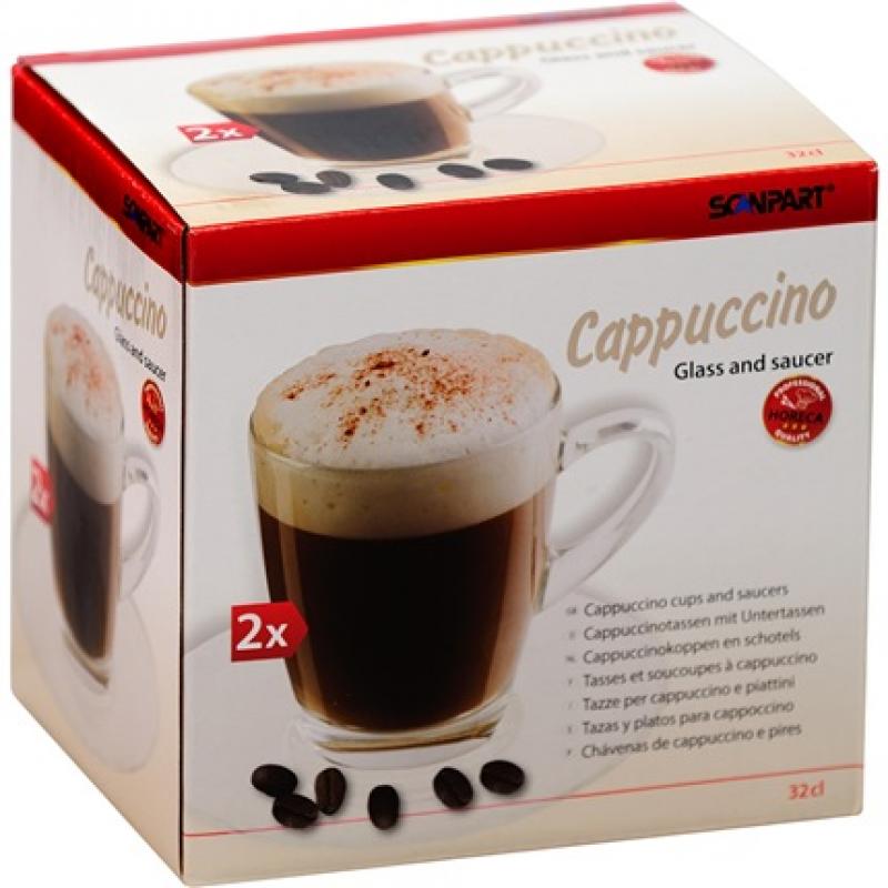 Scanpart Scanpart cappuccino kop en schotel