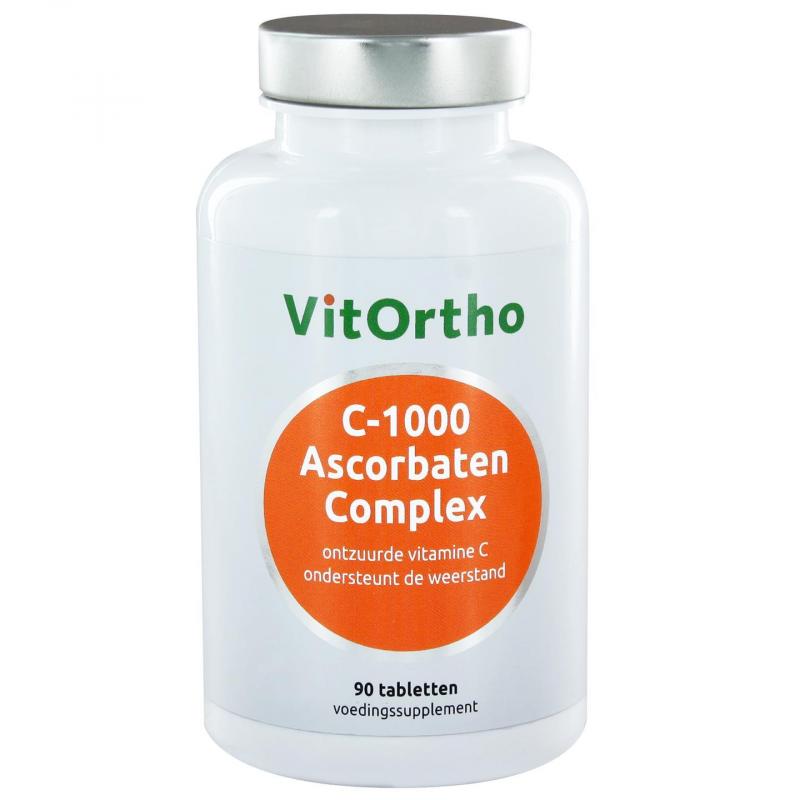 Vitortho C 1000 Ascorbaten Complex (90 tabs) VitOrtho