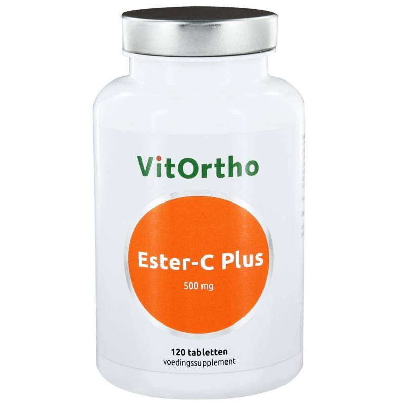 Ester C Plus 500 mg (120 tabs) VitOrtho Vitortho