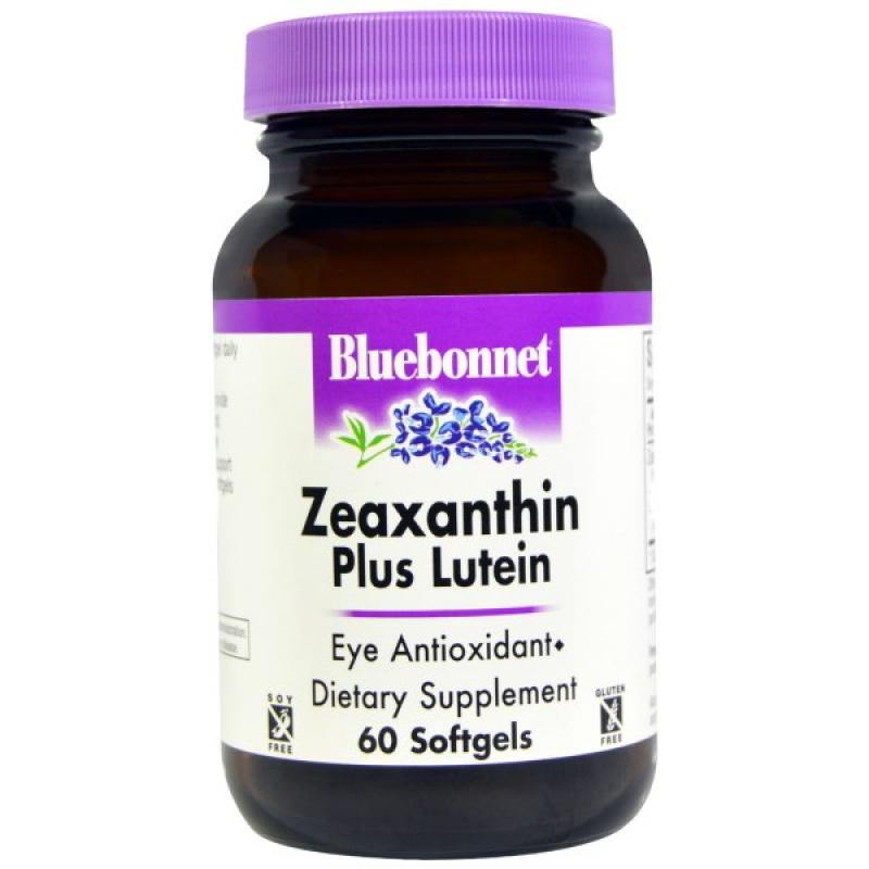 Bluebonnet Nutrition Zeaxanthin Plus Lutein (60 softgels) Bluebonnet Nutrition