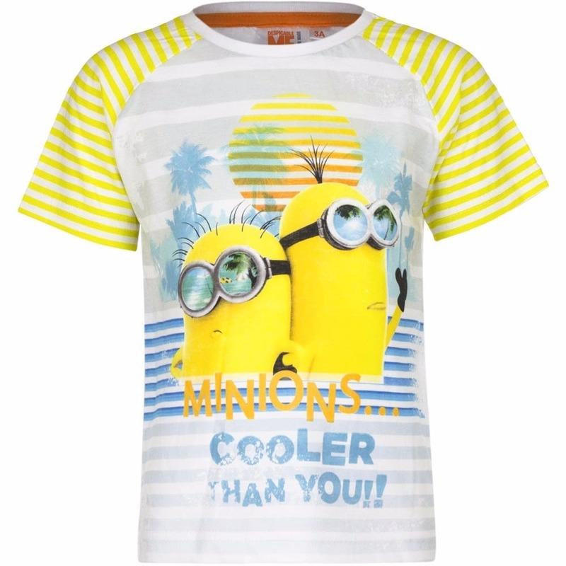 Minions Minions kinder t shirt Cooler than you! T shirts en poloshirts